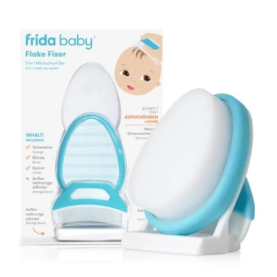 Abbildung von Frida Baby FlakeFixer 3 in 1 Milchschorf Set
