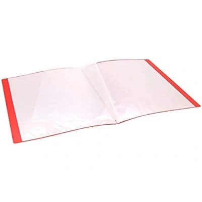 Abbildung von WAYTEX 931412 Dokumentenmappe, A4, 60 Fotos, 30 Hüllen, Polypropylen, Rot