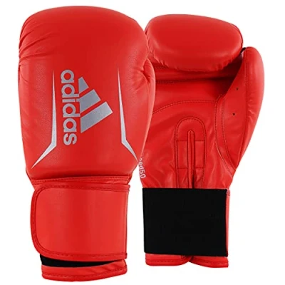 Abbildung von adidas Unisex Erwachsene Speed 50 Boxing Gloves Boxhandschuhe, Solar Red, 10 oz EU