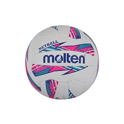 Abbildung von Molten Striker Netball Club und Match Level, rosa/blau, Größe 5