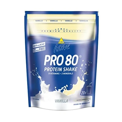 Abbildung von Inkospor Active Pro 80, 500 g Beutel (Geschmack: Vanille)