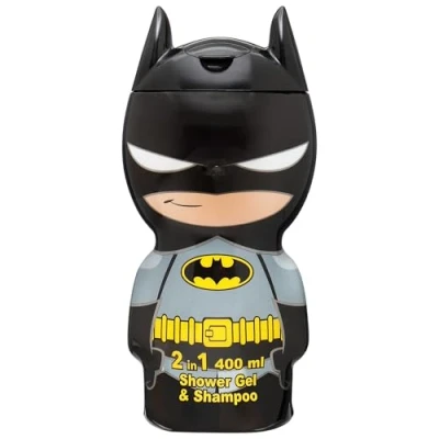 Abbildung von Batman Duschgel &amp; Shampoo − 3D Figur mit tollem Duft, für Kinder und Erwachsene (400 ml)