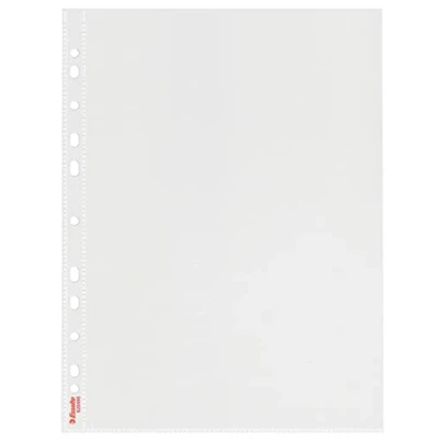 Abbildung von 4 x Esselte Prospekthülle Colour&#039;Breeze A4 PP 0,43 mic genarbt farbos