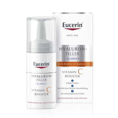 Abbildung von Eucerin ANTI AGE GESICHTSPFLEGE, Hyaluronfiller Vitamin C Booster Serum, Größe: 8 ml,