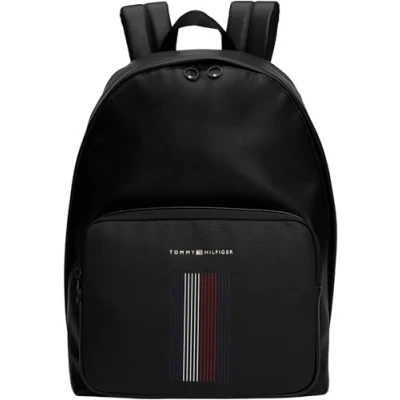 Abbildung von Tommy Hilfiger Foundation DOME Backpack Unisex Tagesrucksack, Größe: One Size, Black