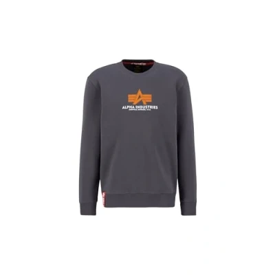Abbildung von Alpha Industries Sweatshirt, Herren, Größe: Large, Vintage grey
