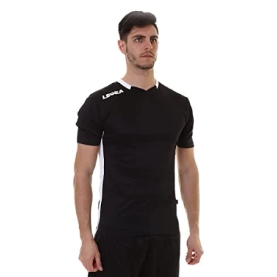 Abbildung von LEGEA Monaco Jersey T Shirt, schwarz/weiß, L