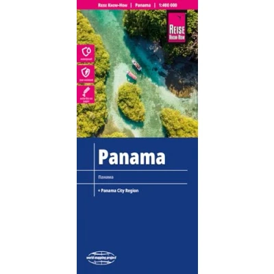 Abbildung von Reise Know How Landkarte Panama (1:400.000): reiß und wasserfest (world mapping project)