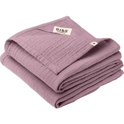 Abbildung von BIBS Muslin Cloth Mulltücher 2 Pack, 100 % Bio Baumwolle, 70x70 cm, Heather