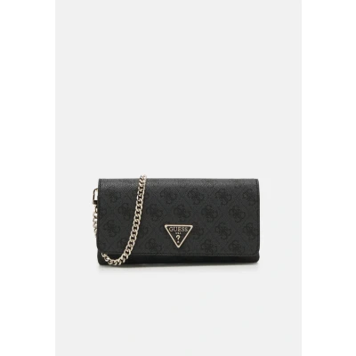 Abbildung von Guess Noelle Xbody FLAP Organizer Clutch, Damen, Größe: One Size, Coal logo
