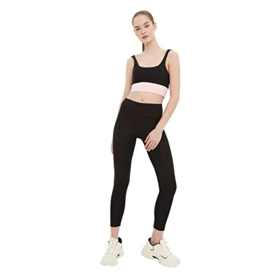 Abbildung von Trendyol Leggings Hosen, Damen, Größe: Small, Black