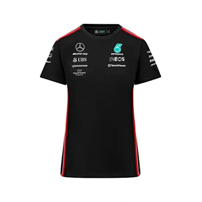 Abbildung von MERCEDES AMG PETRONAS Formula One Team Damen T Shirt 2023 Schwarz Größe: S