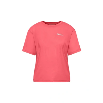 Abbildung von Jack Wolfskin Vonnan Sport Tshirt, Damen, Größe: Large, Sunset coral