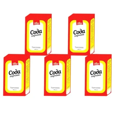 Abbildung von Soda Pulver 5er Pack (5 x 300g) Backsoda Natron Natriumhydrogencarbonat