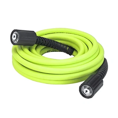 Abbildung von Legacy Manufacturing Flexzilla ZillaGreen Hochdruckreiniger Schlauch mit M22 Armaturen, 6,3 mm x 7,6 m, HFZPW3425M