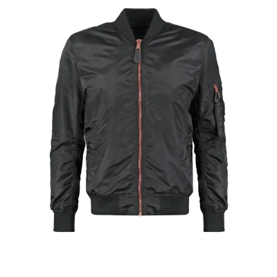 Abbildung von Alpha Industries MA1 VF LW Bomberjacke, Herren, Größe: Small, Black kopper