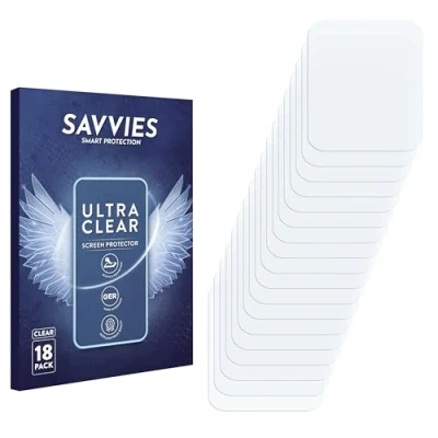 Abbildung von Savvies 18 Stück Schutzfolie für ICE Watch Smart junior 2.0 Displayschutz Folie Ultra Transparent