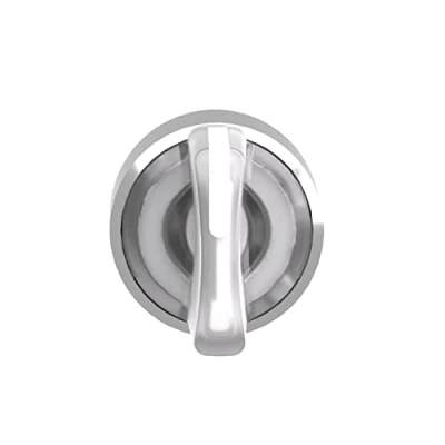 Abbildung von Schneider Electric ZB4BK1313, Griff, Grau, Weiß, IP66, IP67, IP69, IP69K, 29 mm, 43 mm