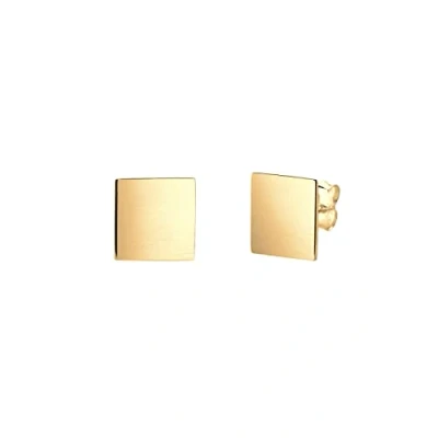 Abbildung von Elli Viereck GEO Minimal Trend Angolare Ohrringe goldcoloured, Damen, Größe: One Size, Gold coloured