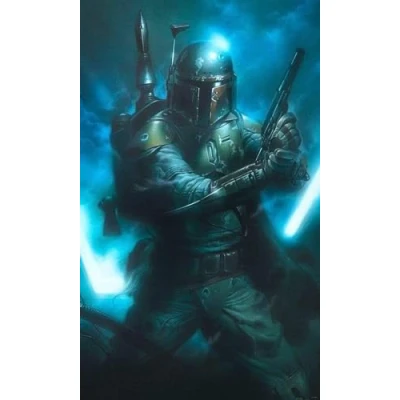 Abbildung von Komar Vliestapete &quot;Star Wars Classic Bounty Hunter&quot;, 150x280 cm (Breite x Höhe)
