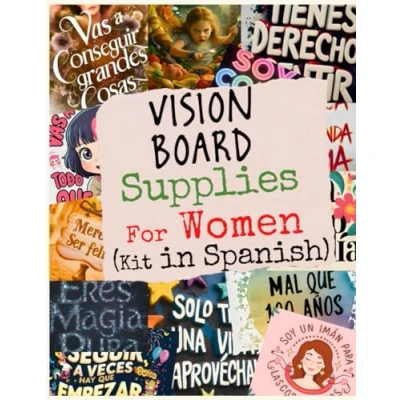 Abbildung von Vision Board Supplies for Women: (Kit in Spanish) (Vision Boards to Shape Your Future)