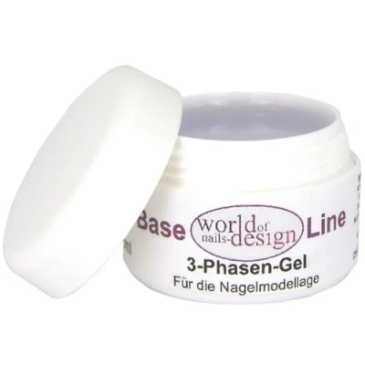 Abbildung von World of Nails Design 3 Phasen UV Gel mittelviskose 30 ml, 1er Pack (1 x ml)