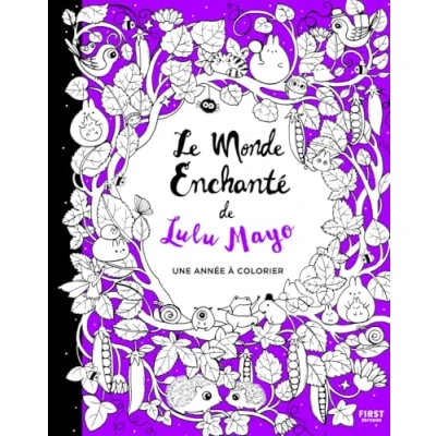Abbildung von Le monde enchanté de Lulu Mayo Une année à colorier