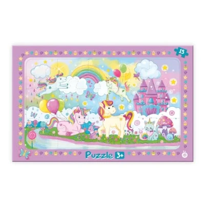 Abbildung von Trötsch Rahmenpuzzle Einhornwelt: Kinder Kinderspielzeug Puzzle Geschenk Geschenkidee Einhornwelt