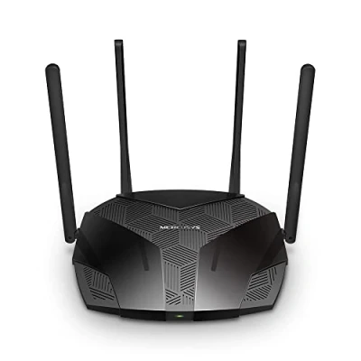 Abbildung von Mercusys MR3000X Wi Fi 6 WLAN Router, Dual Band AX3000, 4 Gigabit Ports, WPA3, 160MHz, OpenVPN/PPTP/L2TP/IPSec, Kindersicherung, Gast Netzwerk, Keine DSL Funktion