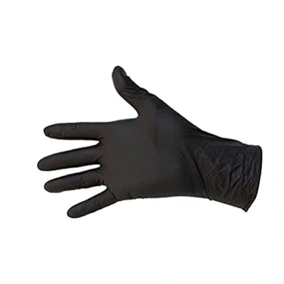 Abbildung von Nitril Handschuhe L ungepudert schwarz 100 Stk.