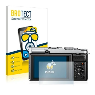 Abbildung von BROTECT Entspiegelungs Schutzfolie für Fujifilm X M1 (2 Stück) Matte Displayschutz Folie, Anti Reflex, Fingerprint