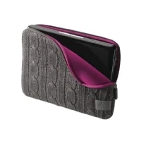 Abbildung von Case Logic Laptoptasche Cover Tasche Schutz Hülle Strick Muster, für Notebook ChromeBook 10&quot; 11&quot; und Tablet PC 10,5&quot; bis 12&quot;