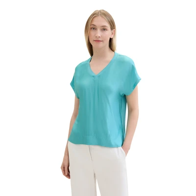 Abbildung von TOM TAILOR Blusenshirt mit V Ausschnitt