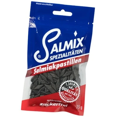 Abbildung von Salmix Salmiakpastillen Zuckerfrei 75 g