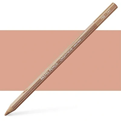 Abbildung von Caran d&#039;Ache Pastel Pencil Farbstift Artist Farbstifte Bleistift/ 3 Stück/Pack Farbe: 741 Dark Flesh 5% (788.741)
