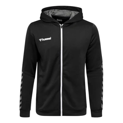 Abbildung von Hummel Hmlauthentic Sweatjacke für Kinder, Größe: 116, Schwarzweiss