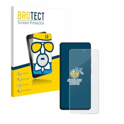 Abbildung von BROTECT Entspiegelungs Schutzglas für ZTE Nubia Z60S Pro Schutz Folie Glas Matt [Extrem Kratzfest 9H, Anti Reflex, Fingerprint]