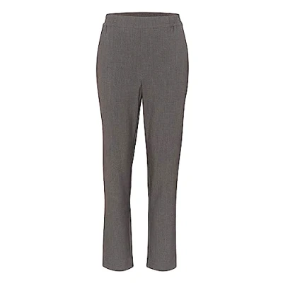 Abbildung von Part Two Almapw Stoffhose, Damen, Größe: 44, Gray flannel melange