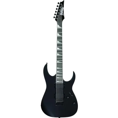 Abbildung von Ibanez GRG121DX BKF GIO RG Series Electric Guitar Black Flat