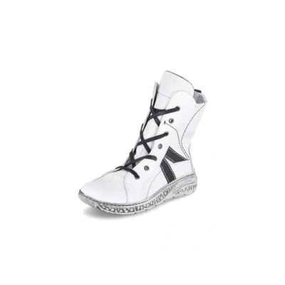 Abbildung von KRISBUT Damen Schnürstiefel in weiß Gr. 38