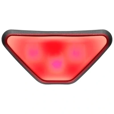 Abbildung von uvex plug in LED passend für urban planet Zubehör Damen und Herren inkl. Klippbefestigung Dauer oder Blinklicht black red one size