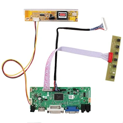 Abbildung von VSDISPLAY HDMI VGA DVI Audio Controller Karte für 15,6&quot; LP156WH1 LTN156AT01 N156B3 B156XW01 1366x768 1CCFL 30Pin LCD Panel