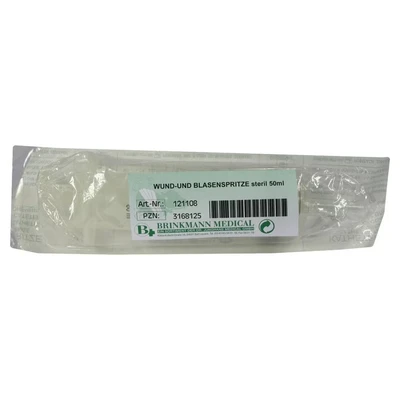 Abbildung von WUND UND Blasenspritze 50 ml steril 1 St