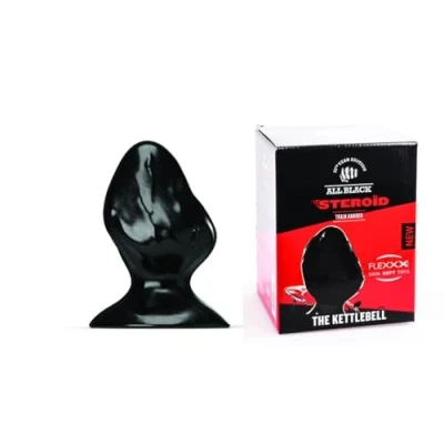 Abbildung von Analplug Steroid The Kettlebell 12,5x7,6 11,0cm, schwarz, realistisches Hautweiches Flexxx Material, Unisex