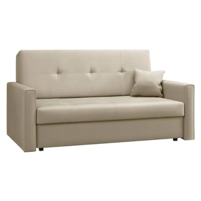 Abbildung von Mirjan24 Sofa Viva Bis III mit Schlaffunktion, Bettsofa, 3 Sitzer Polstersofa Bettkasten inkl. Kissen, Sofagarnitur, Schlafsofa Farbauswahl, Wohnlandschaft (Manila 02)