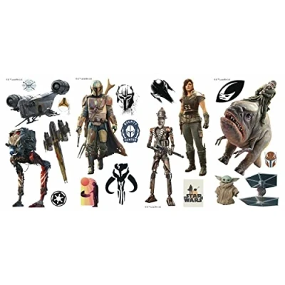 Abbildung von Star Wars Mandalorian Wallstickers