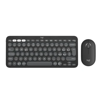 Abbildung von Logitech Pebble 2 Combo Italienisches QWERTY Layout, Grafit