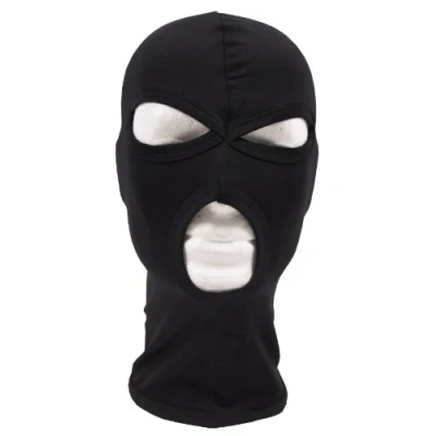 Abbildung von MFH Damen Gesichtsmaske Balaclava 3 Loch Dünn Masken, Schwarz, XL EU