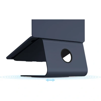 Abbildung von Rain Design mStand 360 Laptop Stand + Swivel Base Midnight 10091