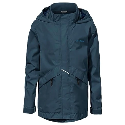 Abbildung von Vaude Escape Light Unisex Outdoorjacke für Kinder, Größe: 146/152, Dark sea